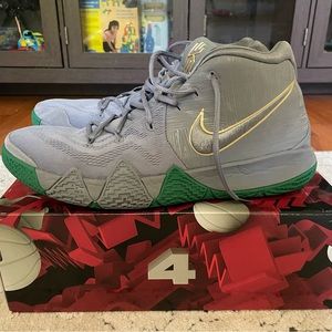 Grey Kyrie 4 - Men’s Size 14